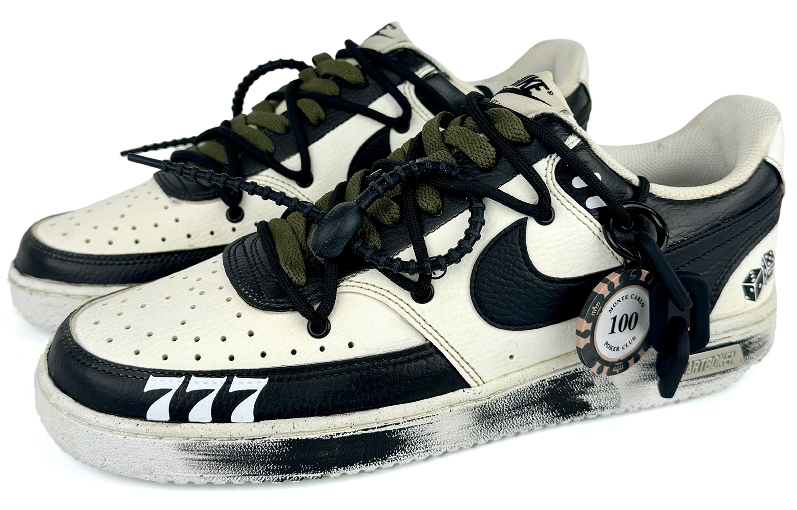 Shop [Zapatillas Personalizadas] Nike Court Vision 1 'Texas Aged Black' DH3158-101(Team45-筹码游戏)