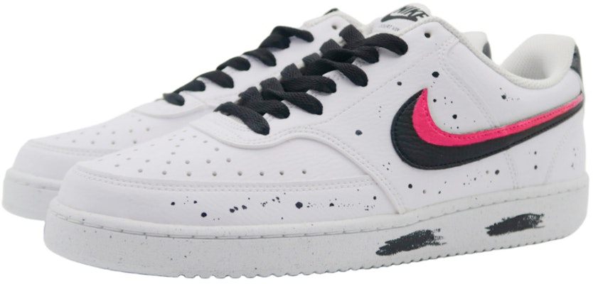 ナイキ コートビジョン1 カスタム 白黒マルチカラースペックル DH2987-101(Team140-粉与黑) Lookbook ナイキ コートビジョン1 カスタム 白黒マルチカラースペックル DH2987-101(Team140-粉与黑)