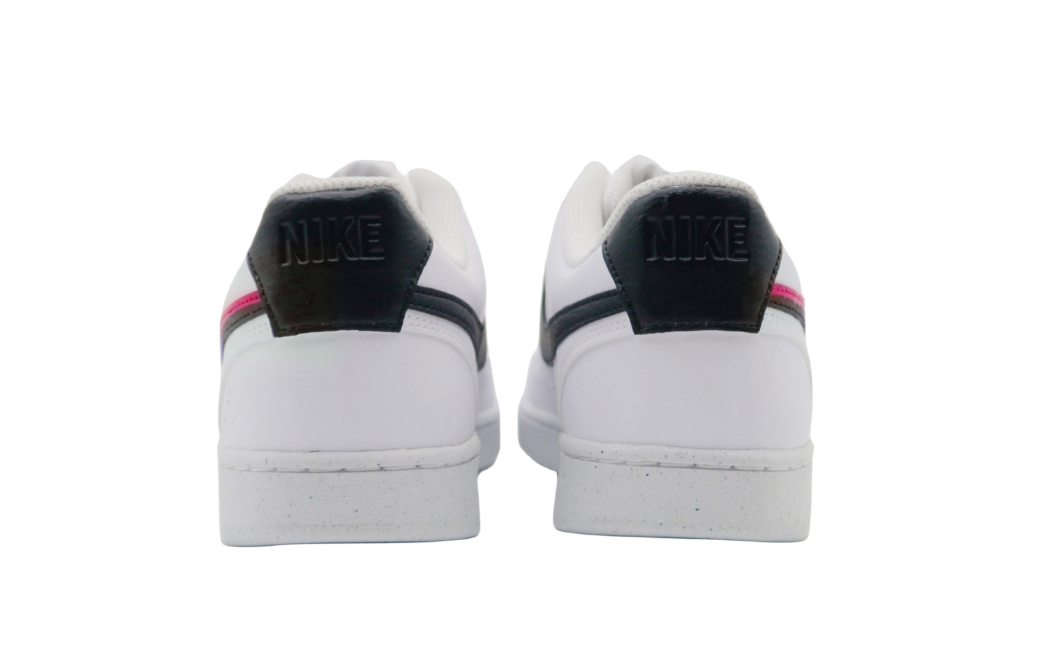 Shop ナイキ コートビジョン1 カスタム 白黒マルチカラースペックル DH2987-101(Team140-粉与黑)