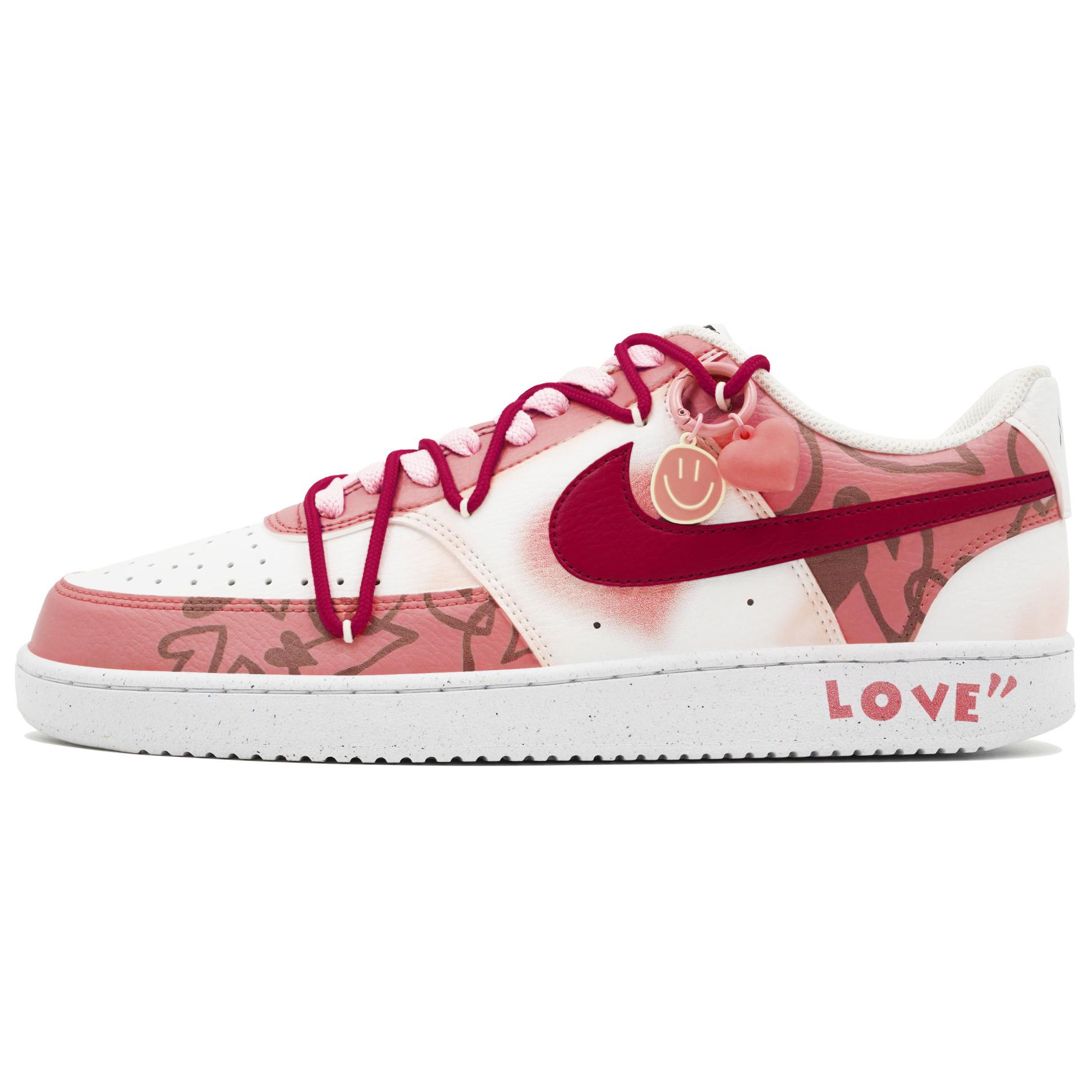 [Custom Shoes] Nike Court Vision 1 'White-Pink' 圖 2