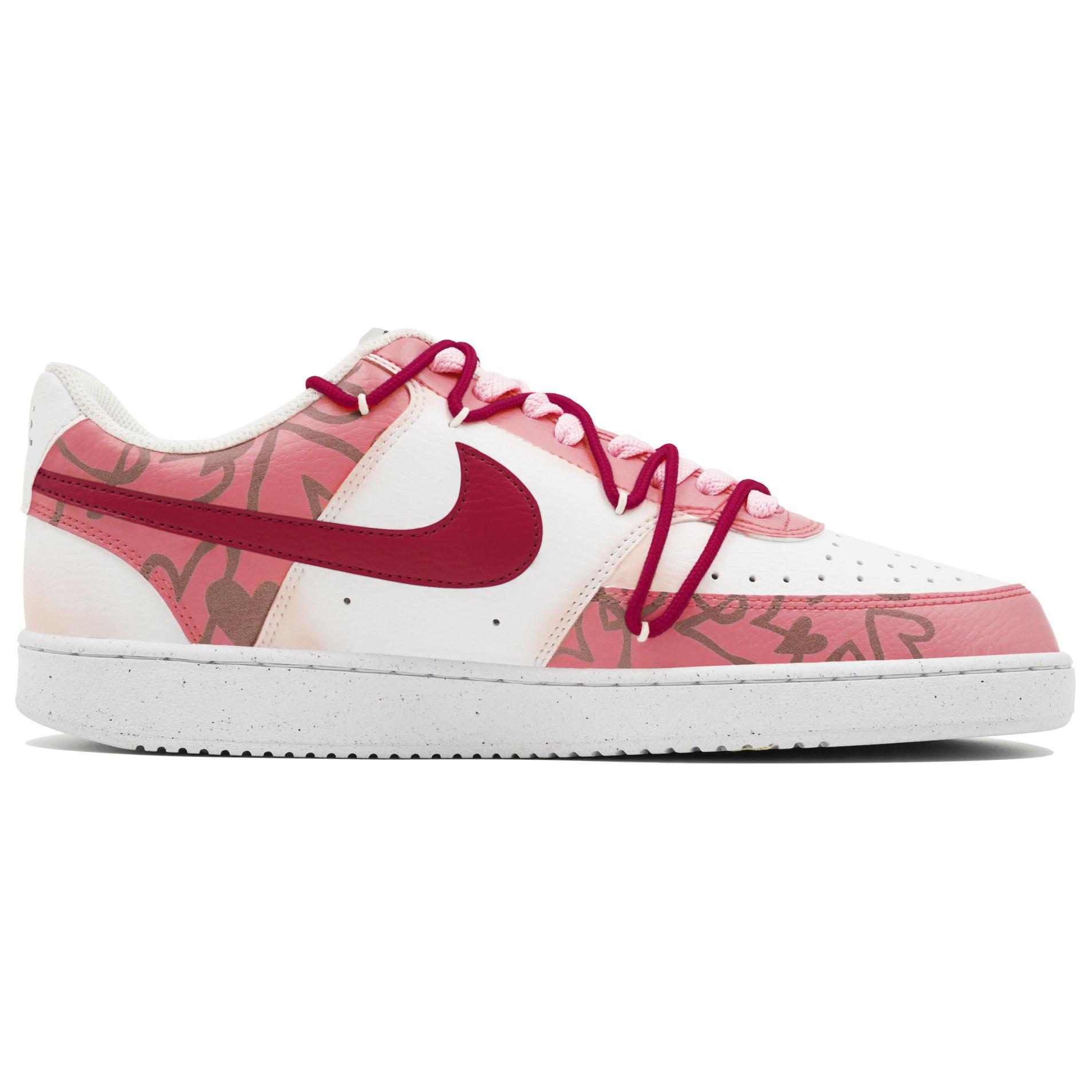 [Custom Shoes] Nike Court Vision 1 'White-Pink' 圖 3