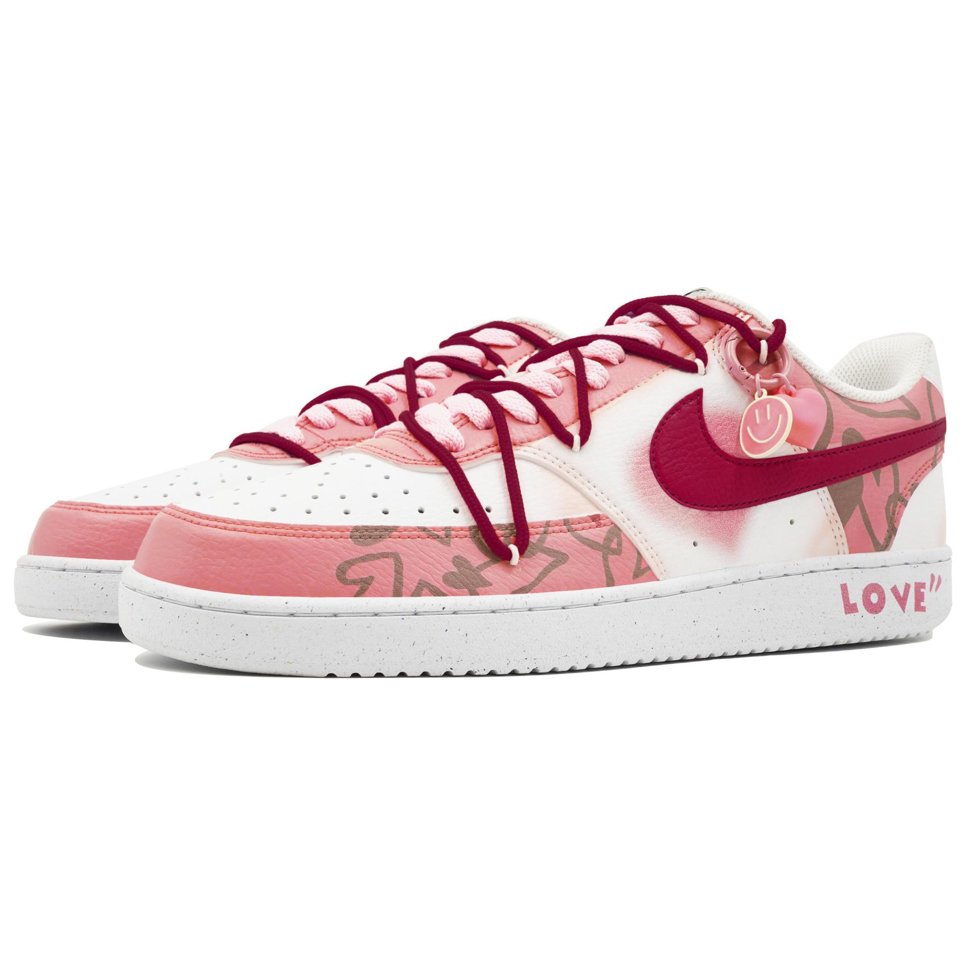 [Custom Shoes] Nike Court Vision 1 'White-Pink' 圖 4