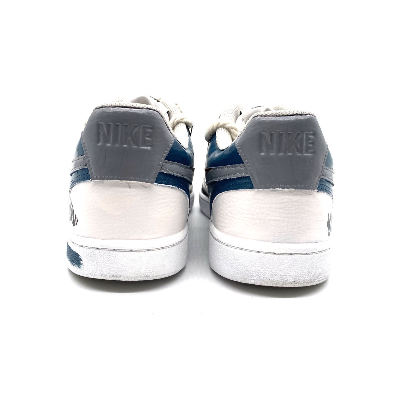 [Custom Shoes] Nike Court Vision 1 'White Double Swoosh' 圖 5