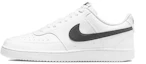 Sizing 【訂製球鞋】 Nike Court Vision 1 Mis:M 雙鉤 潮流前線 小眾百搭 防滑耐磨 低筒 板鞋 男女款 白色