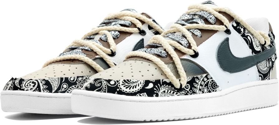 나이키 코트 비전 1 '화이트 페이슬리' (커스텀 슈즈) DH2987-101(Team113-解构腰果花S-BOX) Shop 나이키 코트 비전 1 '화이트 페이슬리' (커스텀 슈즈) DH2987-101(Team113-解构腰果花S-BOX)