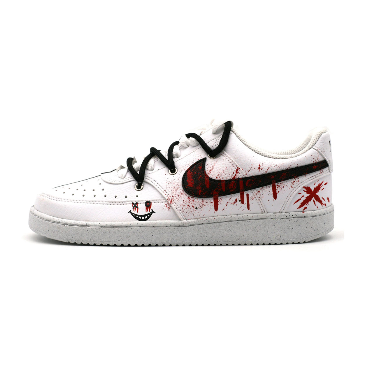 [Custom Shoes] Nike Court Vision 1 'White Tattoo Party' 圖 2