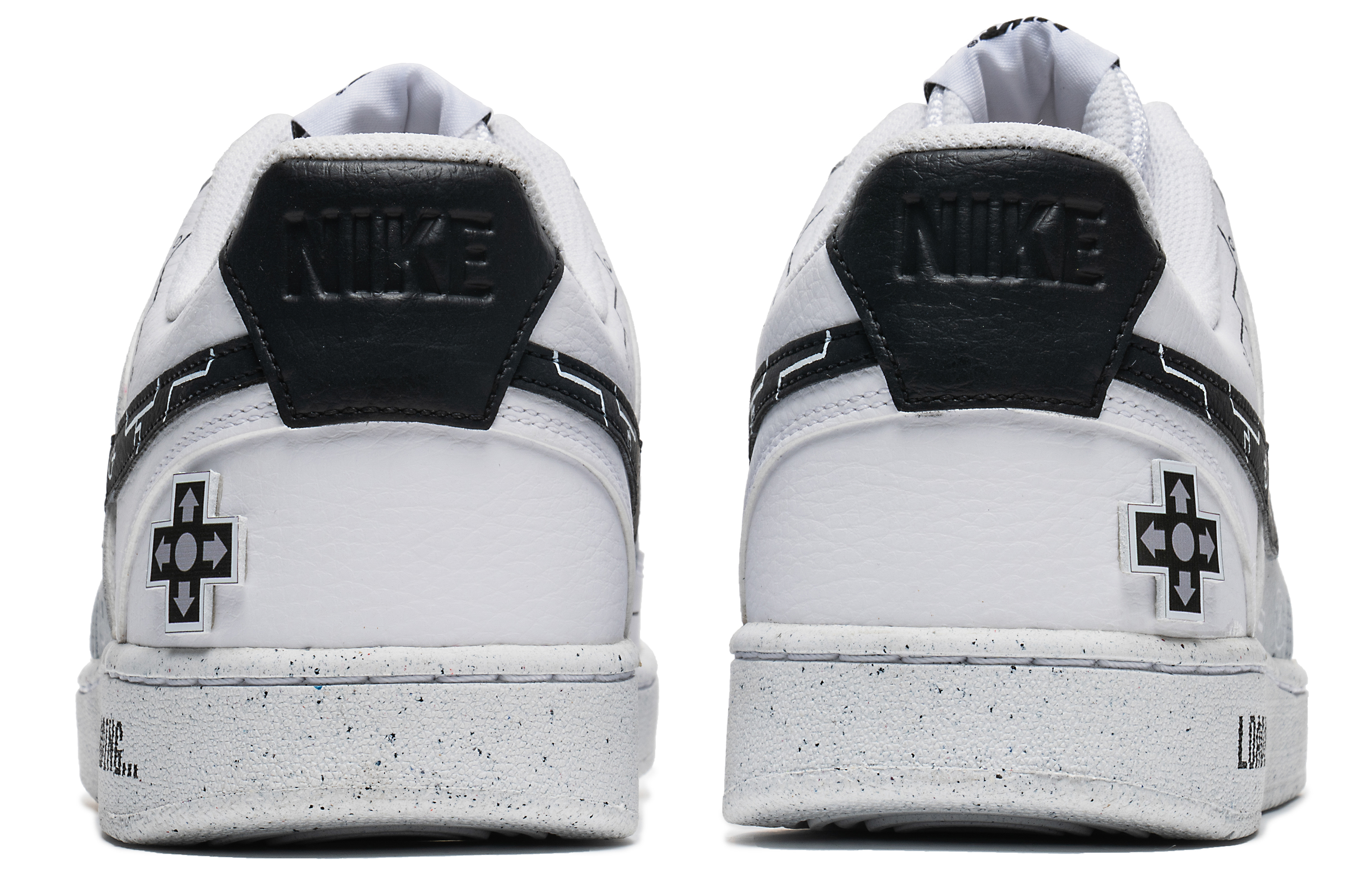 Shop 【定制球鞋】 Nike Court Vision 1 野鶴製造 灰電玩 立體按鍵 防滑耐磨 低幫 板鞋 男女同款