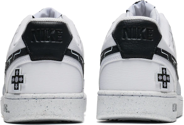 【定制球鞋】 Nike Court Vision 1 野鶴製造 灰電玩 立體按鍵 防滑耐磨 低幫 板鞋 男女同款 Shop 【定制球鞋】 Nike Court Vision 1 野鶴製造 灰電玩 立體按鍵 防滑耐磨 低幫 板鞋 男女同款