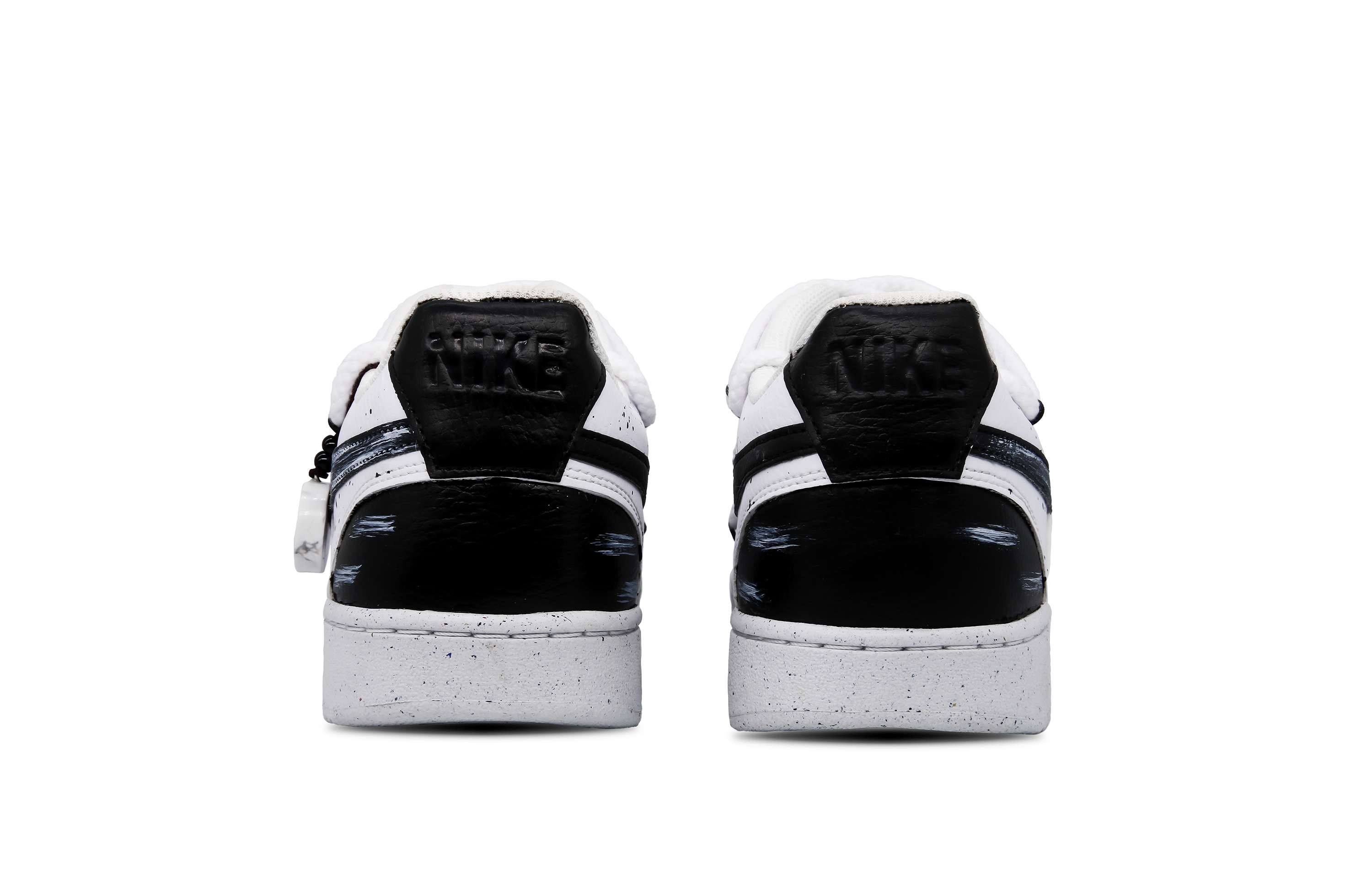 Purchase [Custom Shoes] Nike Court Vision 1 'Xiaoyao Taiji Black White'