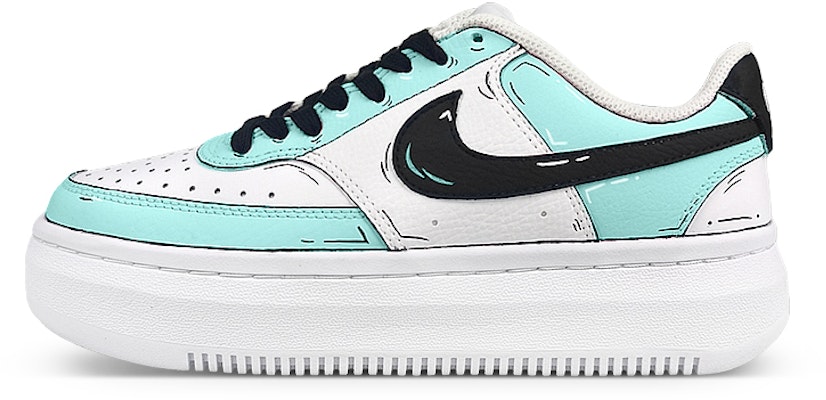 나이키 커스텀 코트 비전 알타 '티파니 스윗' (Nike Custom Court Vision Alta 'Tiffany Sweet') DM0113-100(Team58-二次元绿) Buy 나이키 커스텀 코트 비전 알타 '티파니 스윗' (Nike Custom Court Vision Alta 'Tiffany Sweet') DM0113-100(Team58-二次元绿)