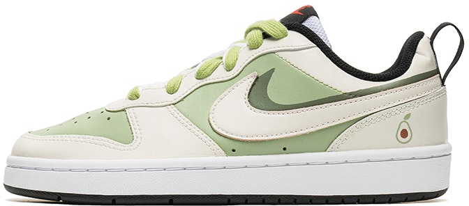 custom-shoes-nike-court-vision-1-low-2-avocado-green-graffiti-valentine-s-day