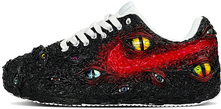 custom-shoes-nike-court-vision-1-low-black-red