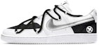 Buy Zapatillas Personalizadas Nike Court Vision 1 Low 'Panda Negro Blanco' CD5463-101(TeamY-男款极简熊猫黑白)
