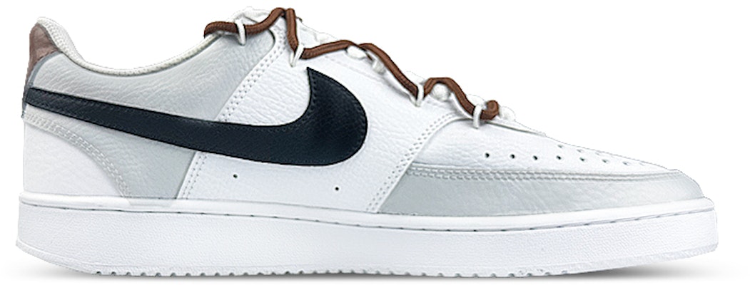 나이키 코트 비전 1 로우 '블랙 화이트 브라운' (커스텀 슈즈) CD5463-101(Team76-悠闲猫咪) Lookbook 나이키 코트 비전 1 로우 '블랙 화이트 브라운' (커스텀 슈즈) CD5463-101(Team76-悠闲猫咪)