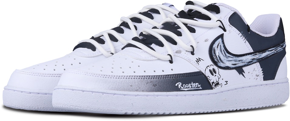 Zapatillas Nike Court Vision 1 Low 'Monstruo de Dibujos Negro Blanco' DH2987-101(Team244-小怪兽) Shop Zapatillas Nike Court Vision 1 Low 'Monstruo de Dibujos Negro Blanco' DH2987-101(Team244-小怪兽)