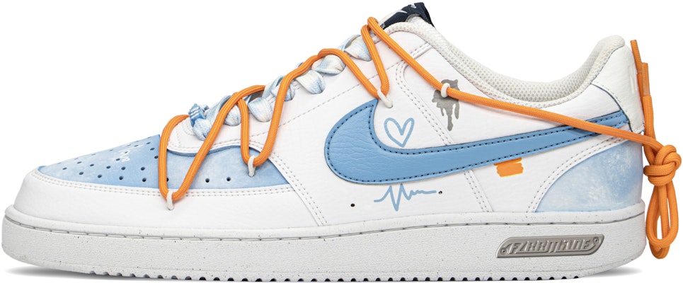 【客製化球鞋】 Nike Court Vision 1 FZBB 夏日 澄空之戀 低筒 板鞋 男款 藍白 Buy 【客製化球鞋】 Nike Court Vision 1 FZBB 夏日 澄空之戀 低筒 板鞋 男款 藍白