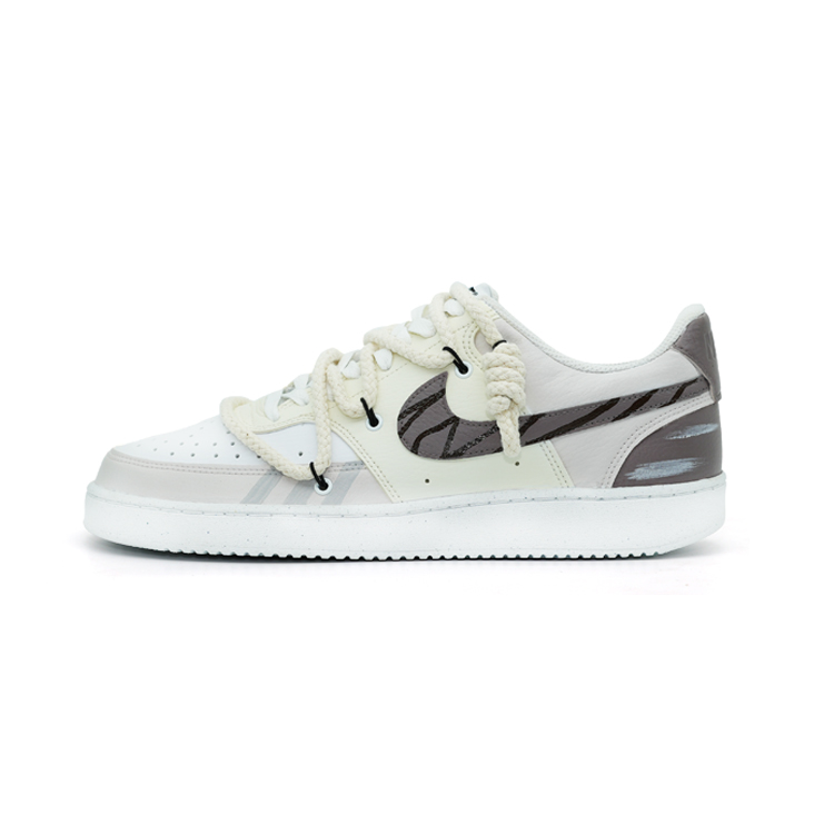 [Custom Shoes] Nike Court Vision 1 Low 'Brown Retro'
