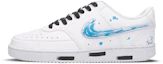 Buy 【定製球鞋】Nike Court Vision 1 Low 溫變水墨 台灣風 潑墨 簡約舒適 低筒 板鞋 男女同款 黑白藍