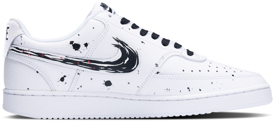 나이키 커스텀 코트 비전 로우 '먹흰검' (Nike Custom Court Vision Low '먹흰검') CD5463-101(Team拾陆-男款水墨QD) Order 나이키 커스텀 코트 비전 로우 '먹흰검' (Nike Custom Court Vision Low '먹흰검') CD5463-101(Team拾陆-男款水墨QD)