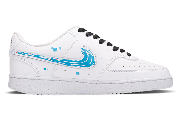 [Custom Shoes] Nike Court Vision 1 Low 'Chinese Ink Black White Blue' 圖 2