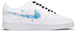 Order 【定製球鞋】Nike Court Vision 1 Low 溫變水墨 台灣風 潑墨 簡約舒適 低筒 板鞋 男女同款 黑白藍