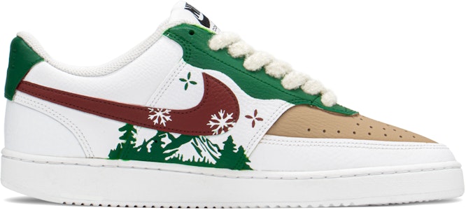 Nike Court Vision 1 Bajas "Navidad" (Blancas) CD5463-101(TeamA-CV圣诞森林S-BOX) Order Nike Court Vision 1 Bajas "Navidad" (Blancas) CD5463-101(TeamA-CV圣诞森林S-BOX)