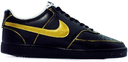 ナイキ コートビジョン Low "ダークシスイ 黒金" CD5463-101(team肆-黑武士Q) Order ナイキ コートビジョン Low "ダークシスイ 黒金" CD5463-101(team肆-黑武士Q)