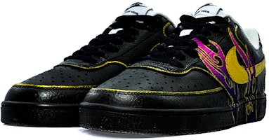 ナイキ コートビジョン Low "ダークシスイ 黒金" CD5463-101(team肆-黑武士Q) Lookbook ナイキ コートビジョン Low "ダークシスイ 黒金" CD5463-101(team肆-黑武士Q)