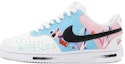 Buy 나이키 커스텀 코트 비전 로우 '도파민 그라피티 블루 핑크' DH2987-101(Team39-AMY122多巴胺)