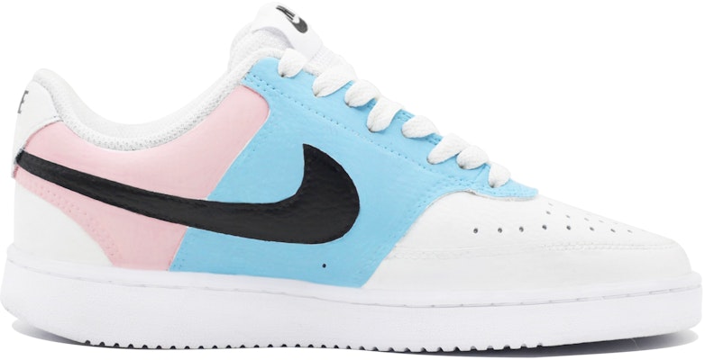 나이키 커스텀 코트 비전 로우 '도파민 그라피티 블루 핑크' DH2987-101(Team39-AMY122多巴胺) Order 나이키 커스텀 코트 비전 로우 '도파민 그라피티 블루 핑크' DH2987-101(Team39-AMY122多巴胺)