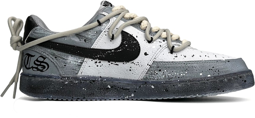 나이키 커스텀 코트 비전 로우 '고딕 그레이-블랙' DH2987-101(Team87-哥特之音男款灰黑) Order 나이키 커스텀 코트 비전 로우 '고딕 그레이-블랙' DH2987-101(Team87-哥特之音男款灰黑)