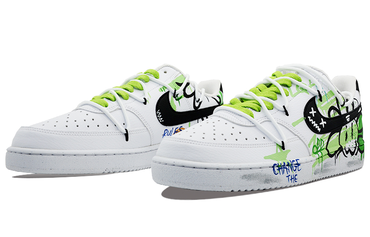 Lookbook [Chaussures Personnalisées] Nike Court Vision 1 Low ''Graffiti Hip-Hop'' DH2987-101-485216