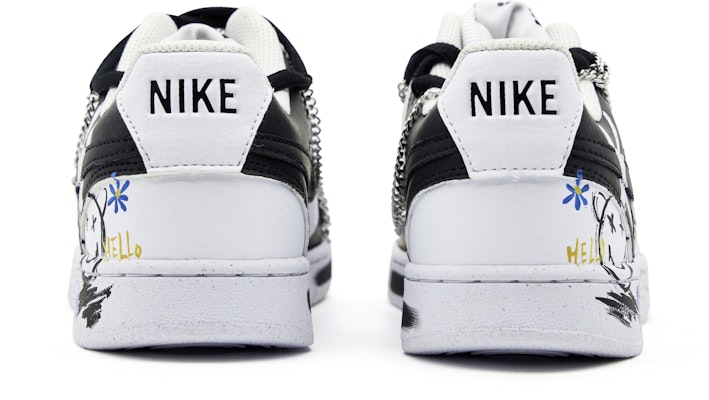 Zapatillas Nike Court Vision 1 Low 'Graffiti Monocromo Estilo Callejero' DH2987-101(Team51-男款古怪街区) Shop Zapatillas Nike Court Vision 1 Low 'Graffiti Monocromo Estilo Callejero' DH2987-101(Team51-男款古怪街区)