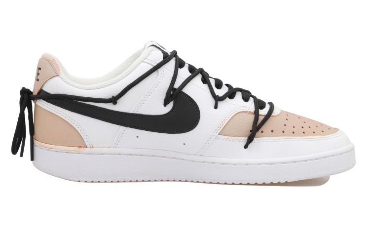 [Custom Shoes] Nike Court Vision 1 Low 'High Street Distressed White Beige' 圖 2