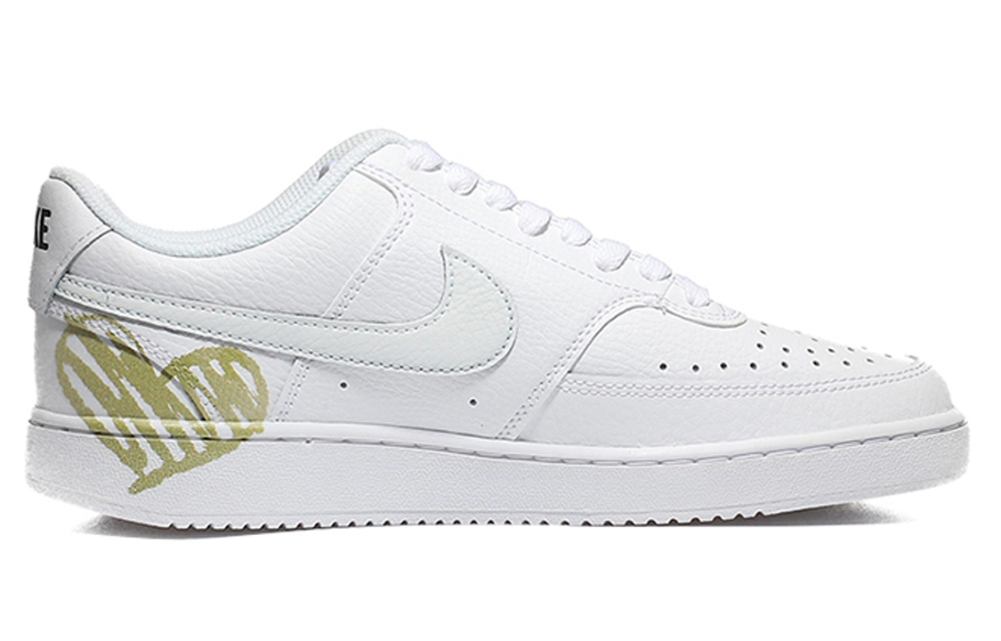 Order [Sepatu Kustom] Nike Court Vision 1 Low 'Lemon Heart Emoji' CD5463-101(Team10-切片柠檬爱心QD）