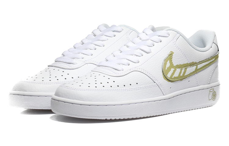 Lookbook [Sepatu Kustom] Nike Court Vision 1 Low 'Lemon Heart Emoji' CD5463-101(Team10-切片柠檬爱心QD）