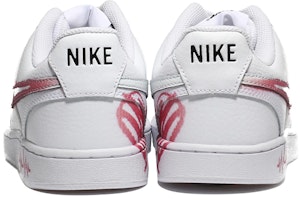 【定制鞋款】Nike Court Vision 1 Low '桃心之爱' CD5463-101(Team10-桃红心电爱心QD) Shop 【定制鞋款】Nike Court Vision 1 Low '桃心之爱' CD5463-101(Team10-桃红心电爱心QD)
