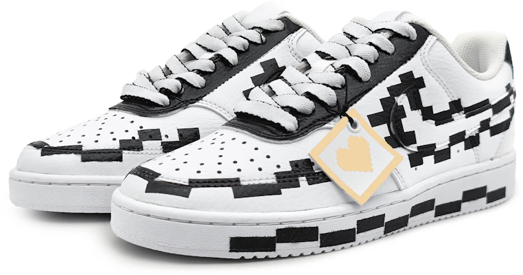 Zapatillas Nike Court Vision 1 Low 'Pixel Love Blanco-Negro' CD5434-100(Team16-女款像素情书黄) Lookbook Zapatillas Nike Court Vision 1 Low 'Pixel Love Blanco-Negro' CD5434-100(Team16-女款像素情书黄)