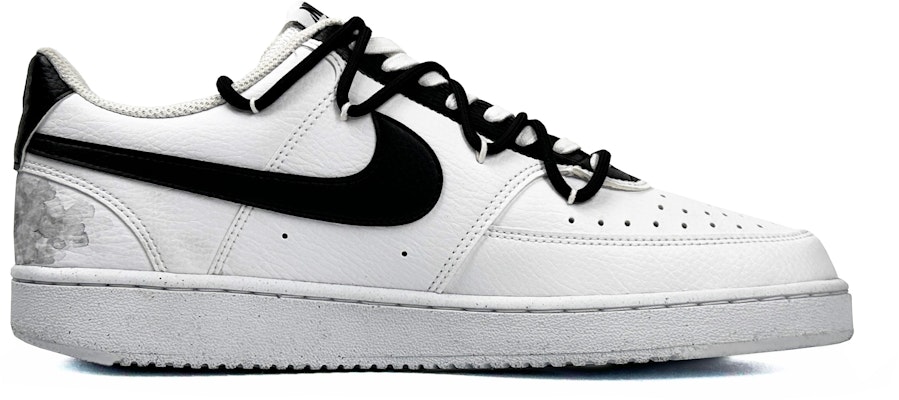 나이키 코트 비전 1 로우 '송하성상' 블랙 화이트 (커스텀) DH2987-101(Team11-松鹤呈祥男款黑白) Lookbook 나이키 코트 비전 1 로우 '송하성상' 블랙 화이트 (커스텀) DH2987-101(Team11-松鹤呈祥男款黑白)