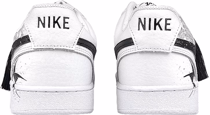 【定制球鞋】Nike Court Vision 1 Low 禮盒 燕雀 流蘇 潑墨 暈染 中國風 低筒 板鞋 男款 白黑 Purchase 【定制球鞋】Nike Court Vision 1 Low 禮盒 燕雀 流蘇 潑墨 暈染 中國風 低筒 板鞋 男款 白黑