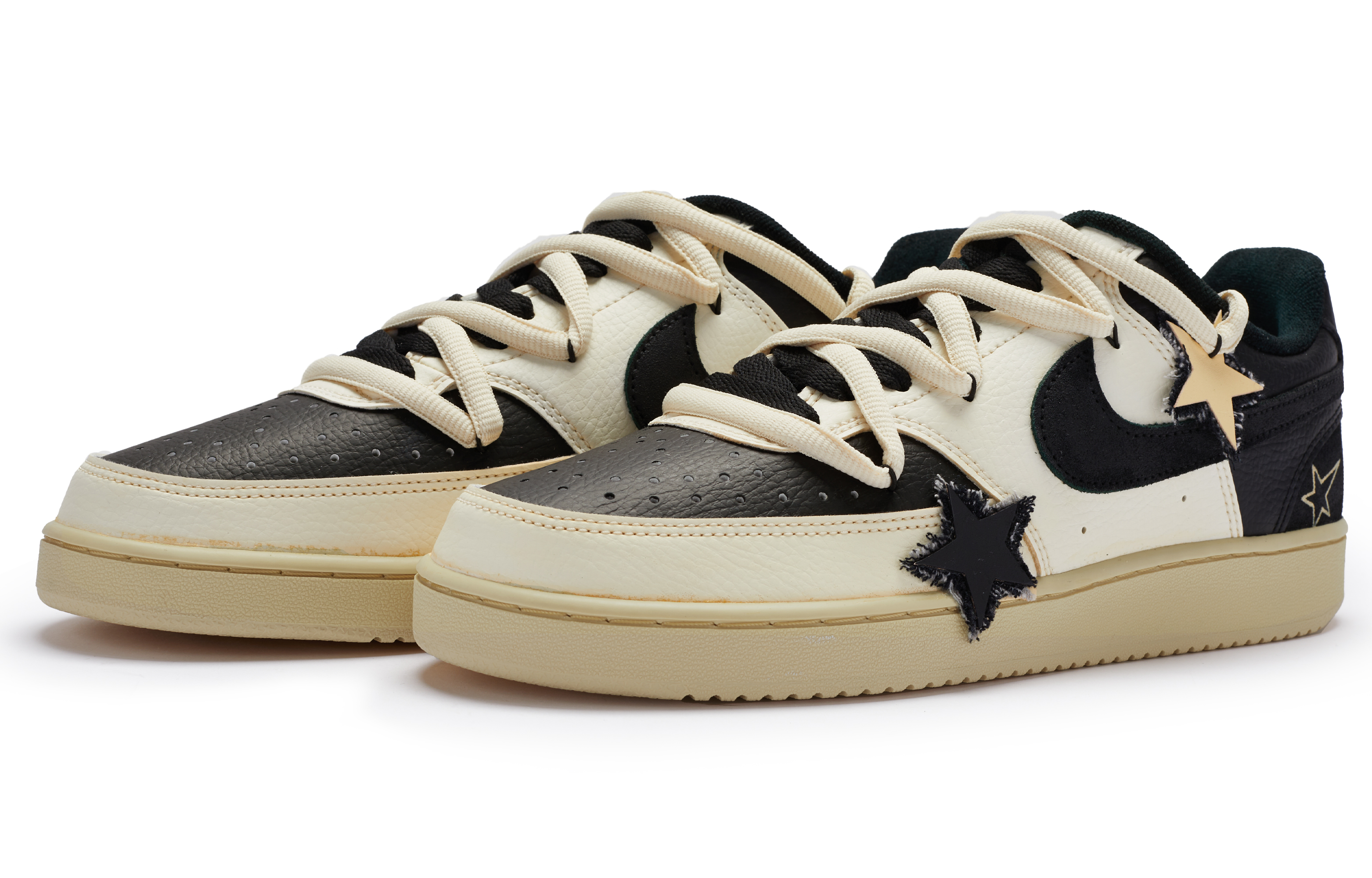 [Custom Shoes] Nike Court Vision 1 Low 'Starry Night Deconstructed' 圖 3