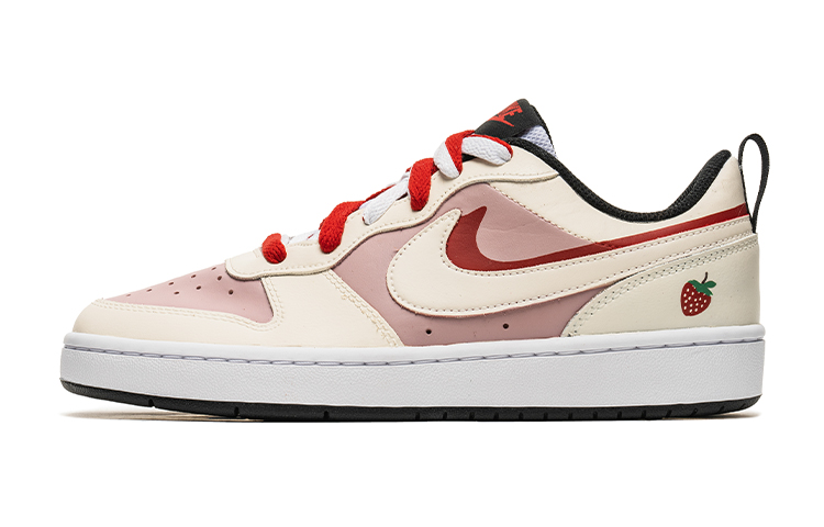 [Custom Shoes] Nike Court Vision 1 Low 'Strawberry Valentine's Day Graffiti'