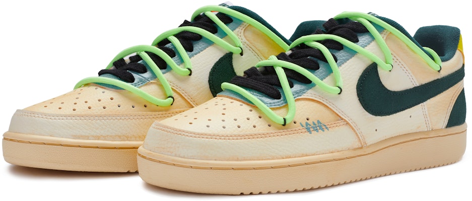Zapatillas Nike Court Vision 1 Low 'Urban Escape Amarillo-Blanco-Verde' FD0320-133(TeamR-逃离城市男女款QD) Lookbook Zapatillas Nike Court Vision 1 Low 'Urban Escape Amarillo-Blanco-Verde' FD0320-133(TeamR-逃离城市男女款QD)