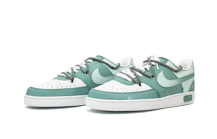 Lookbook [Kasut Custom] Nike Court Vision 1 Low 'Vintage Green' DH2987-101（TEAM109-复古绿）