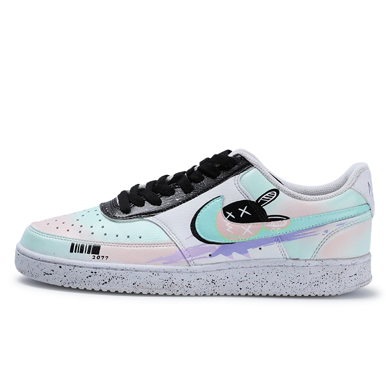 Buy 나이키 코트 비전 1 로우 '버추얼 샤크' (커스텀) DH2987-101(Team130-VAM元虚空间)