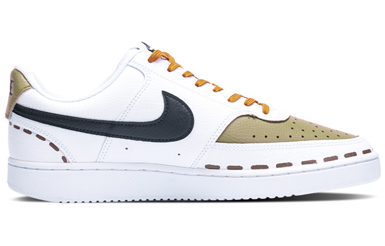 [Custom Shoes] Nike Court Vision 1 Low 'White Brown Black' 圖 2