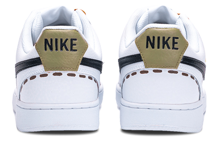 [Custom Shoes] Nike Court Vision 1 Low 'White Brown Black' 圖 4