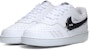 나이키 커스텀 코트 비전 로우 '아키나 화이트 블랙' DH2987-101(Team10-赛车世界QD)