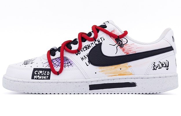 Zapatillas Nike Court Vision Low 'Graffiti Americano Negro Blanco' DH2987-101(team肆--涂鸦手绘A) Buy Zapatillas Nike Court Vision Low 'Graffiti Americano Negro Blanco' DH2987-101(team肆--涂鸦手绘A)