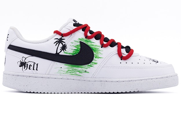 Zapatillas Nike Court Vision Low 'Graffiti Americano Negro Blanco' DH2987-101(team肆--涂鸦手绘A) Order Zapatillas Nike Court Vision Low 'Graffiti Americano Negro Blanco' DH2987-101(team肆--涂鸦手绘A)